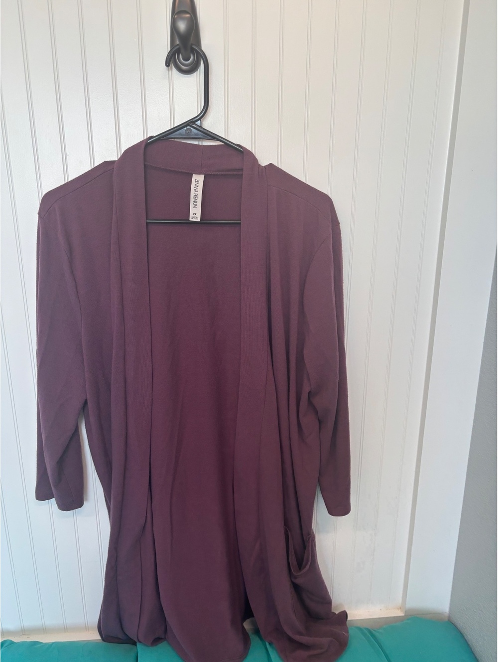 Light plum cardigan
